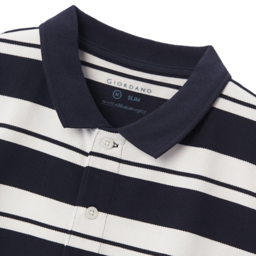 GIORDANO Stripes Polo - Smgarment's