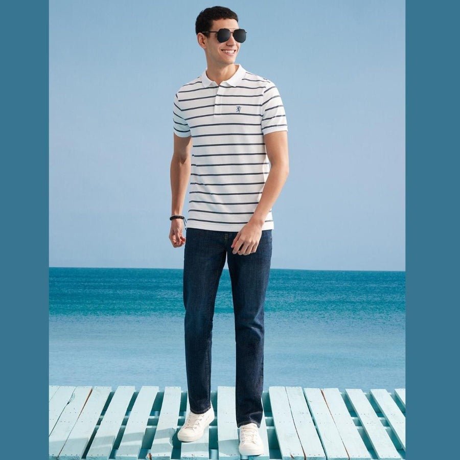 GIORDANO Stripes Polo - Smgarment's