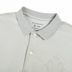 GIORDANO Tapered Badge Liquid Touch Polo - Smgarment's