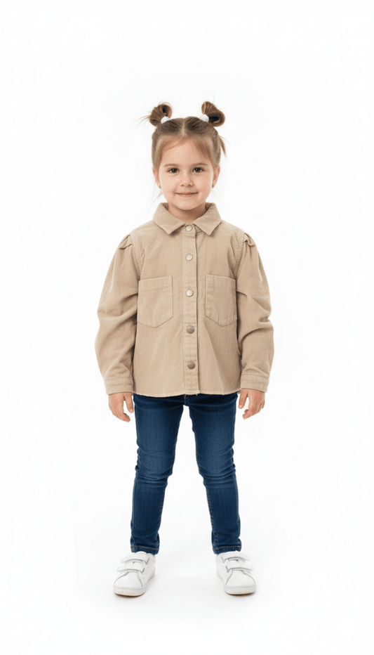 GIRLS BASIC JACKET - Smgarment's