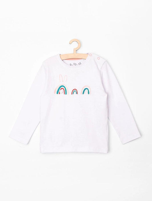 Girls' cotton long sleeve tees - SMgarment's