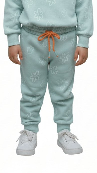 MINOTI GIRLS FLORAL TROUSER