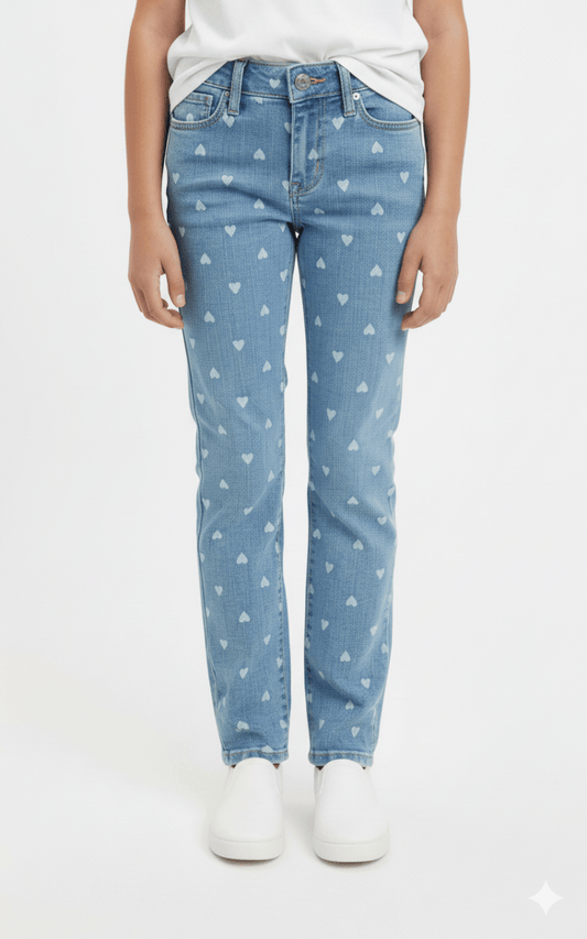 GIRLS HIGH RIS ROCKSTAR JEGGINGS - 360 STRETCH - Smgarment's