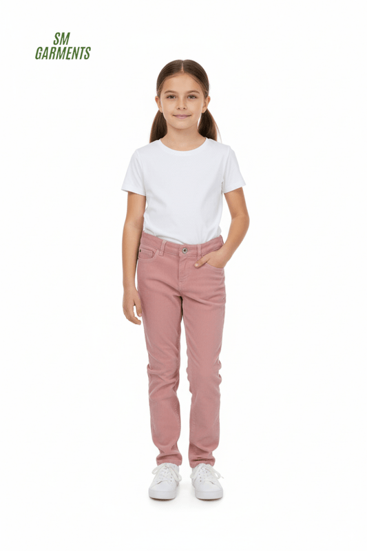 GIRLS LILY CORDUROY JEANS - Smgarment's