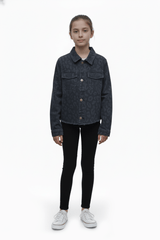 GIRLS PRINTED JACKET - Smgarment's