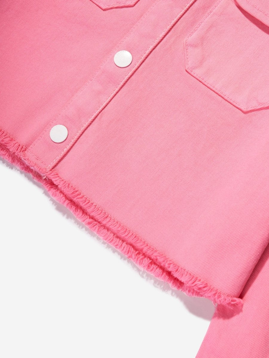 GIRLS SIMONA TOP FLAMINGO JACKET - Smgarment's