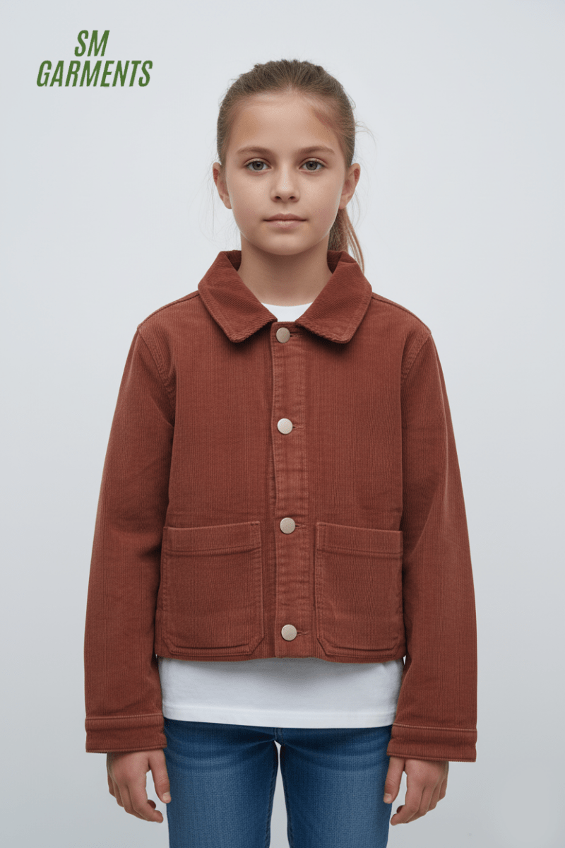 GIRLS VELVET JACKET - Smgarment's