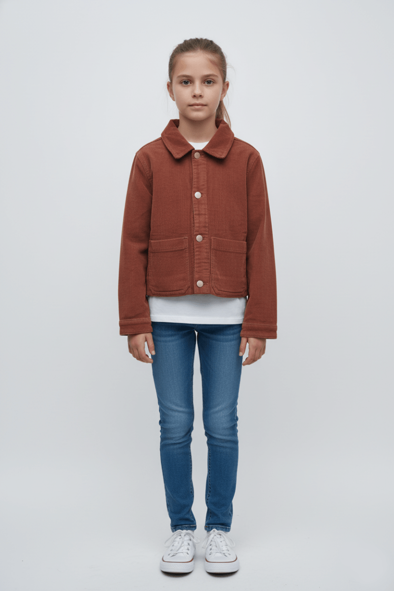 GIRLS VELVET JACKET - Smgarment's