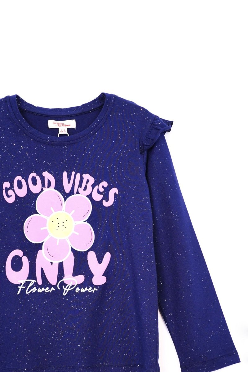 GOOD VIBES GIRLS T - SHIRT - Smgarment's