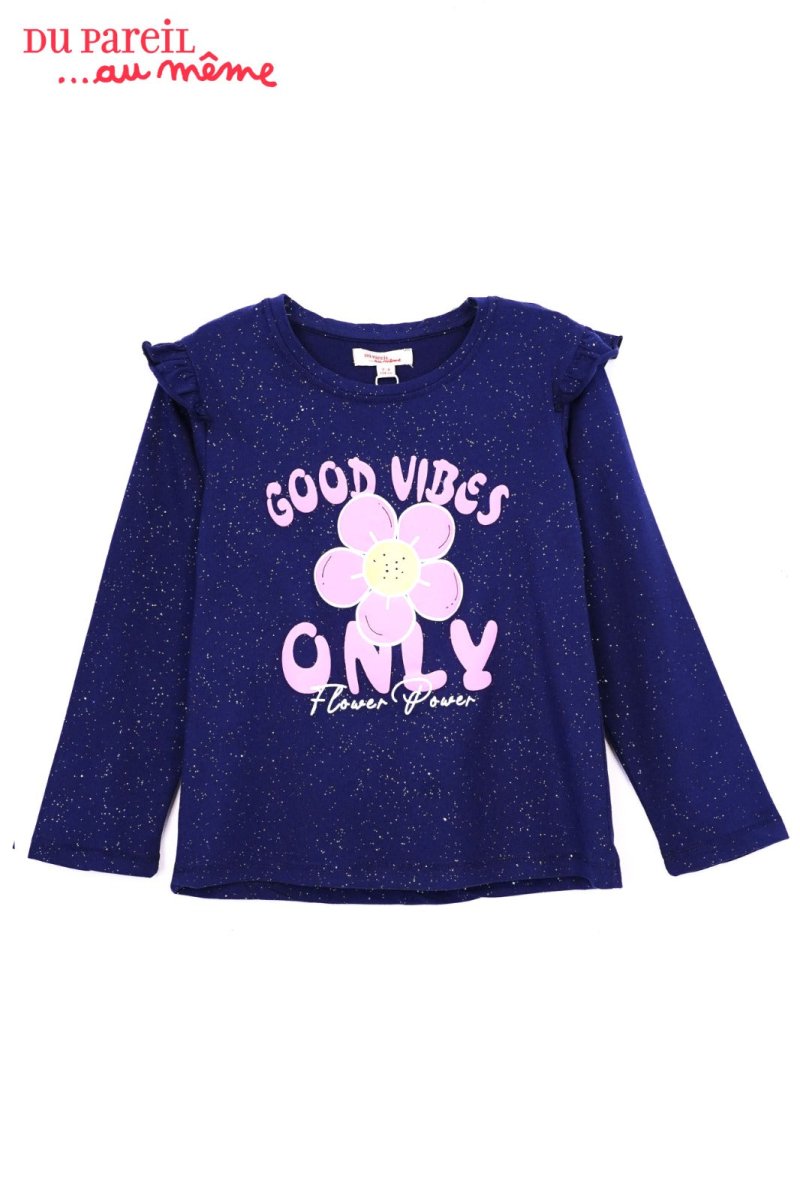 GOOD VIBES GIRLS T - SHIRT - Smgarment's