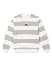 Boys' Striped Crewneck Sweatshirt | Comfortable Kids Pullover