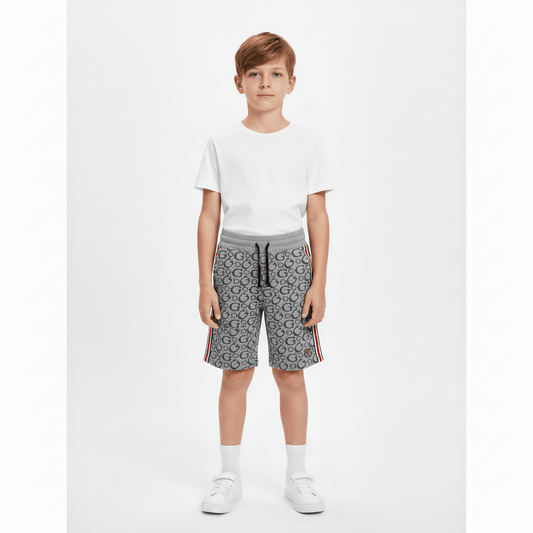 GUESS BOYS SIDE LOGO TERRY SHORT - Smgarment's
