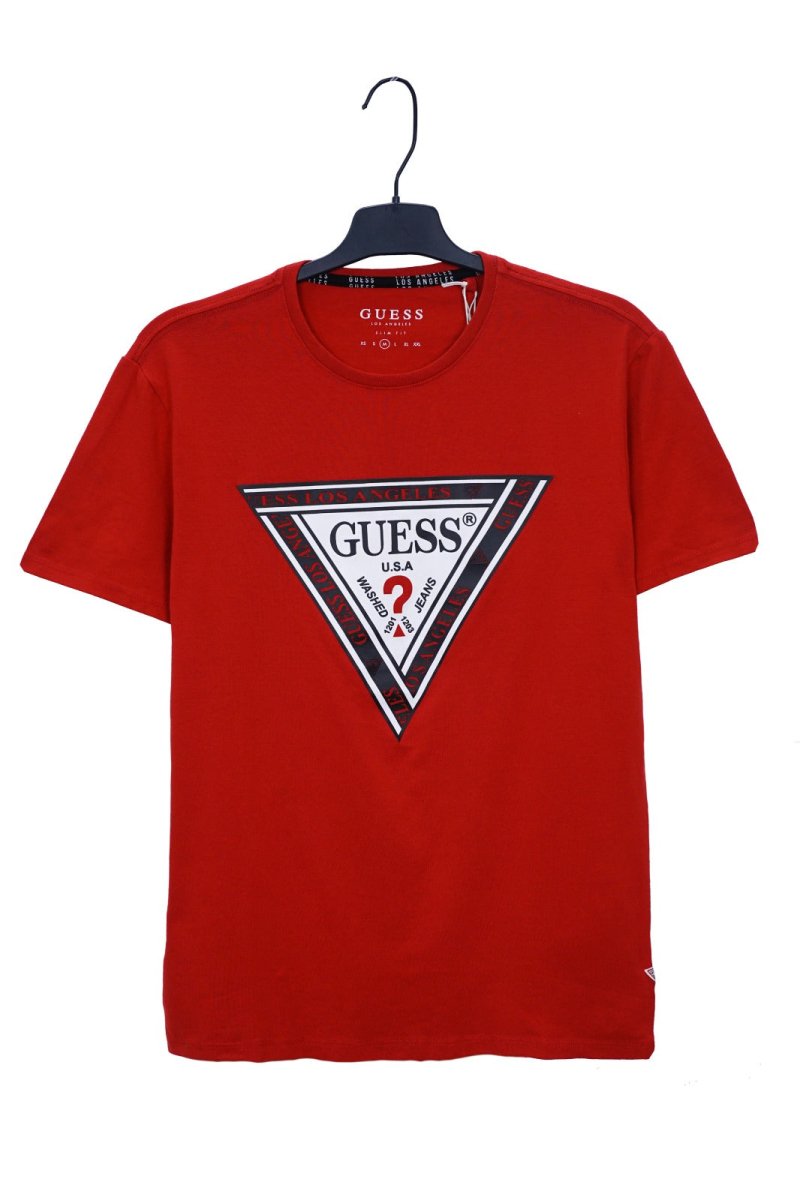 GUESS FRONT LOGO T - SHIRT - Smgarment's
