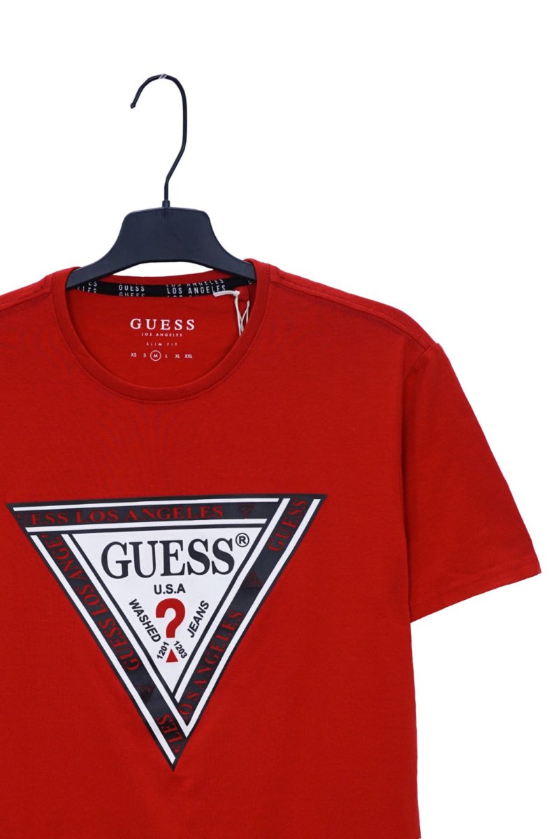 GUESS FRONT LOGO T - SHIRT - Smgarment's