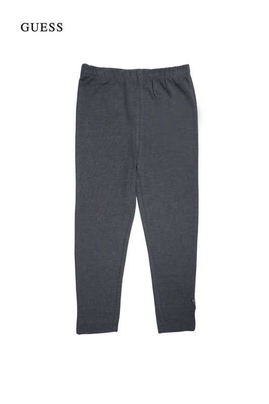 GUESS GIRLS PLAIN DARK GREY LEGGINGS - Smgarment's