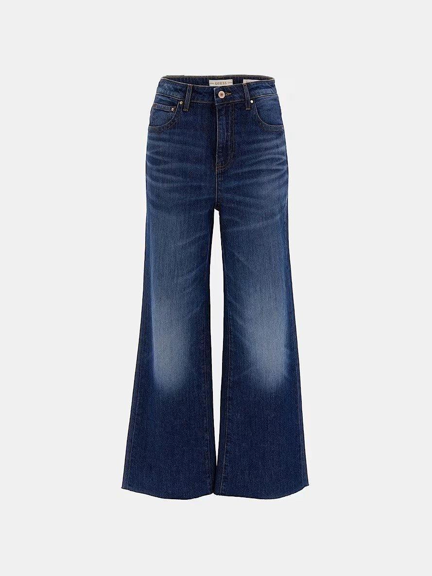 GUESS High Rise Wide Leg Denim Pant - SMgarment's