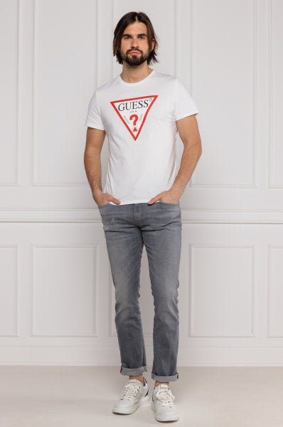 GUESS PRINTED LOGO FRONT T - SHIRT - Smgarment's