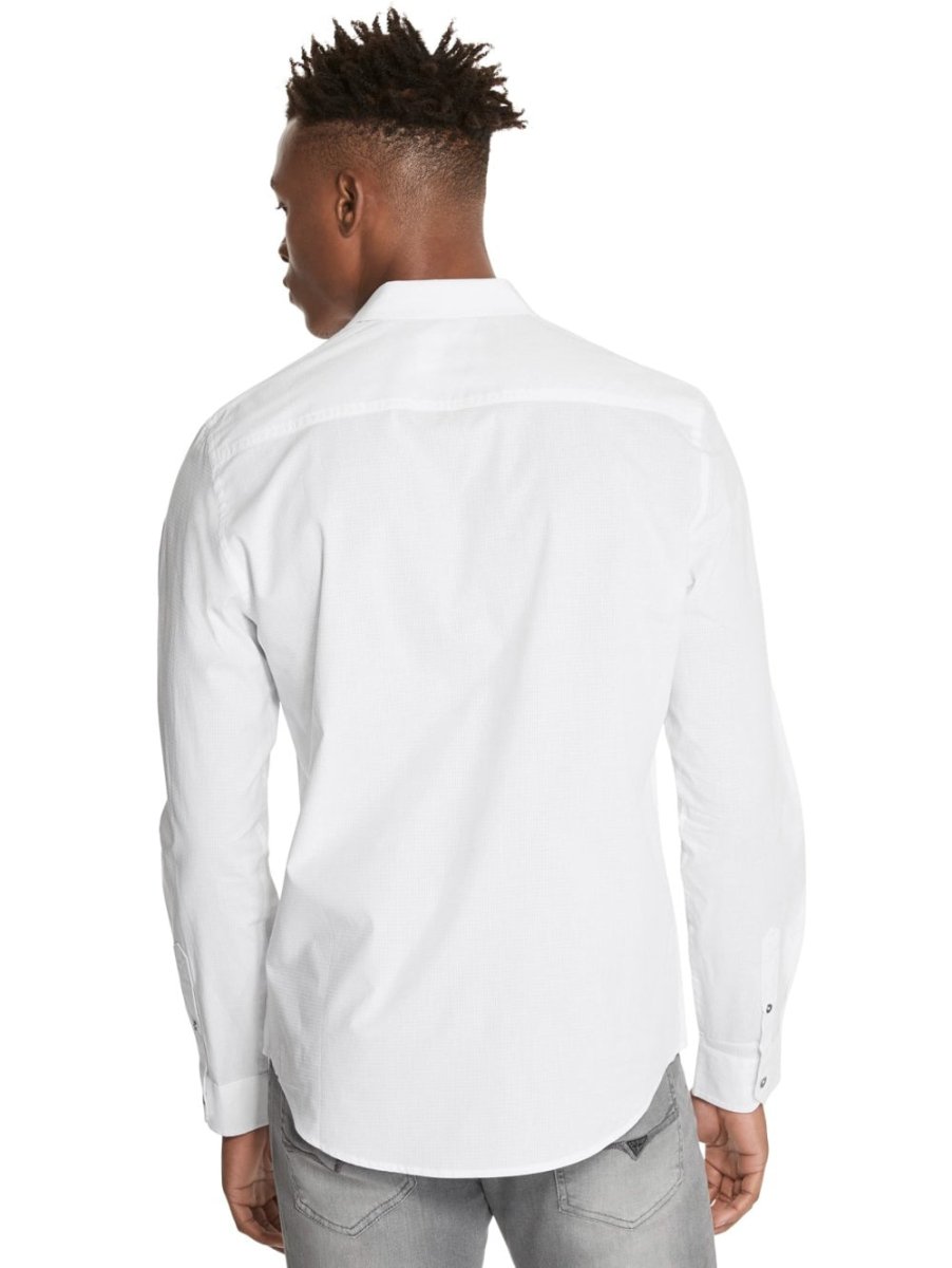 GUESS RONALD RIPSTOP SHIRT - Smgarment's