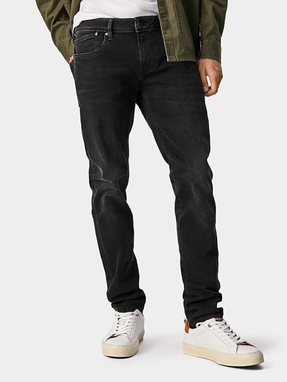 Hatch Slim Fit Cotton Jeans - Smgarment's
