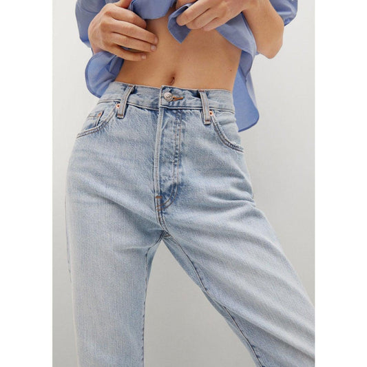 Havana Straight High - Waist Cropped Jeans - SMgarment's