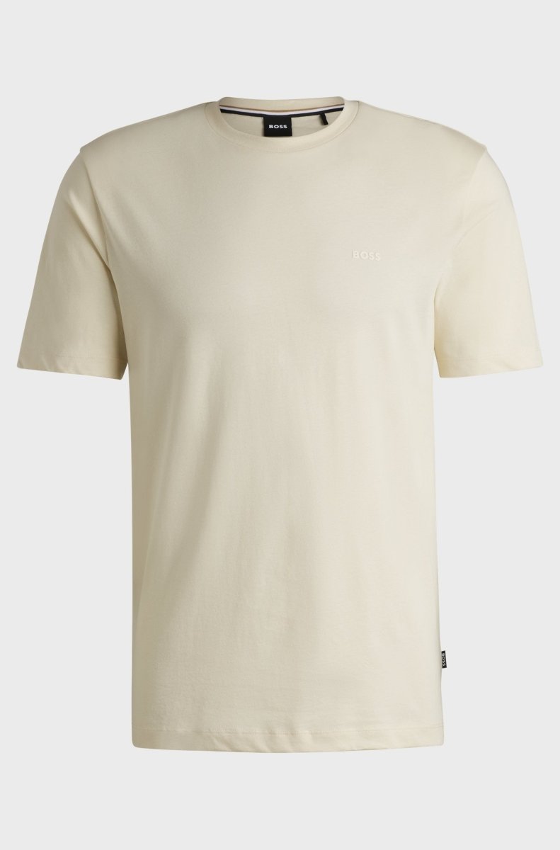 HB Cotton Jersey T-Shirt With Logo - Smgarment's