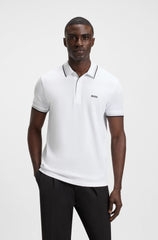 HB Paddy polo shirt in cotton piqué with a logo - Smgarment's