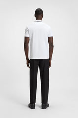 HB Paddy polo shirt in cotton piqué with a logo - Smgarment's