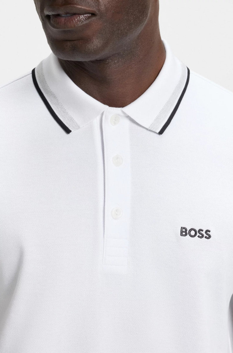 HB Paddy polo shirt in cotton piqué with a logo - Smgarment's