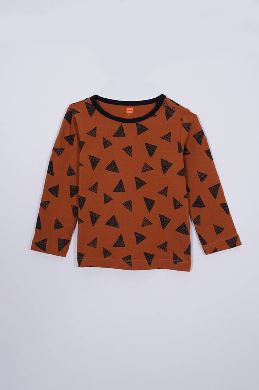 HEMA BABA'S TRIANGLE PRINTED TEE - Smgarment's