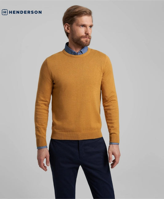 HENDERSON 100% Cotton Smooth Knit Pullover - Smgarment's