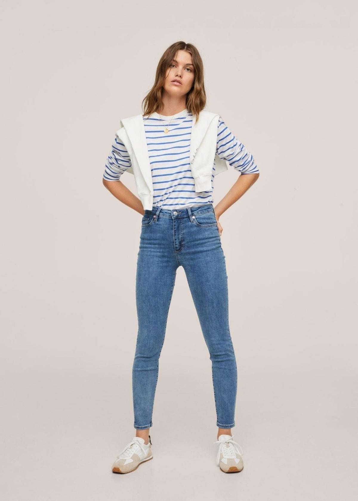 HIGH - RISE SKINNY JEANS - SMgarment's