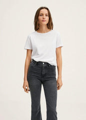 HIGH - WAIST BOOTCUT JEANS - SMgarment's