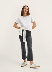 HIGH - WAIST BOOTCUT JEANS - SMgarment's