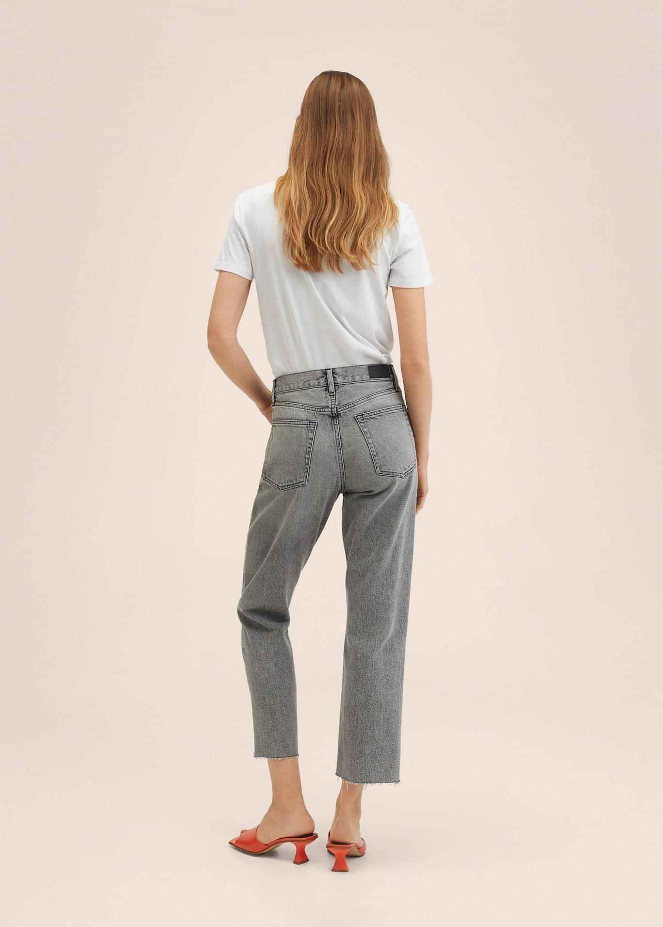 HIGH WAIST STRAIGHT CROPPED JEANS - SMgarment's