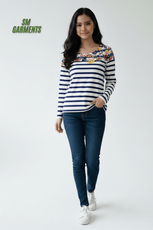 HILLARD HANSON WOMENS FULL SLEEVE T - SHIRT - Smgarment's