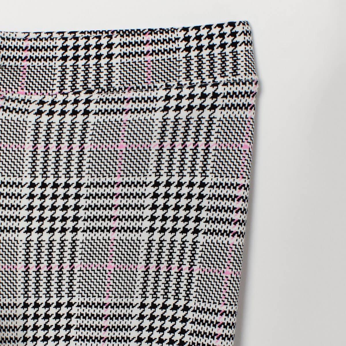 H&M BLACK & WHITE CHECKED LEGGINGS - SMgarment's