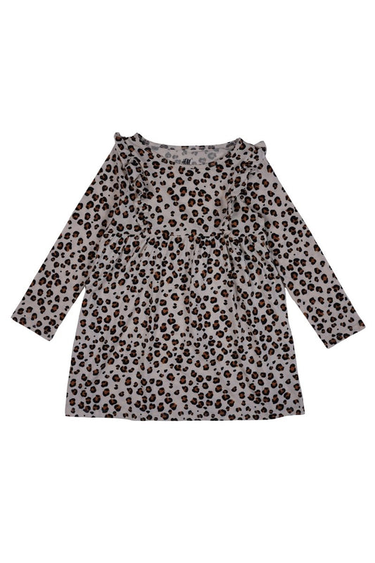 H&M GIRLS CHEETAH PRINTED DRESS - Smgarment's