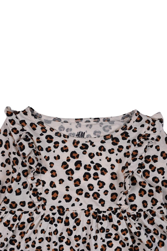 H&M GIRLS CHEETAH PRINTED DRESS - Smgarment's