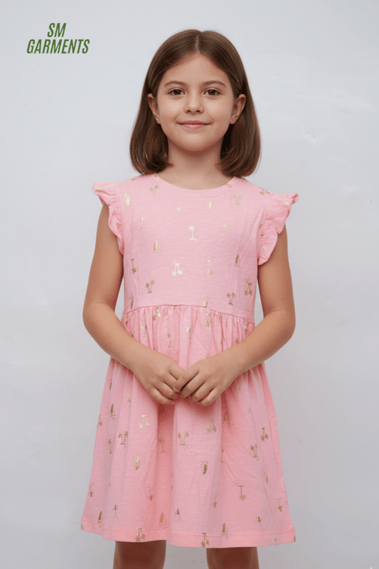 H&M GIRLS FLORAL PRINTED DRESS - Smgarment's