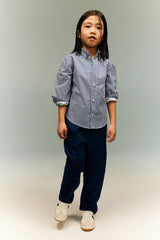 H&M Long - sleeved cotton shirt - Smgarment's