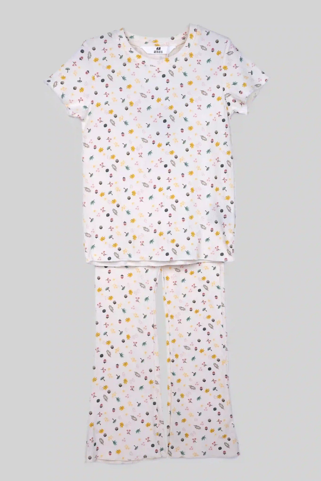 H&M PRINTED COTTON 2 PIECE SUIT - SMgarment's