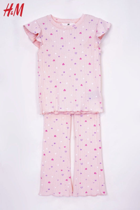 H&M PRINTED COTTON 2 PIECE SUIT - Smgarment's