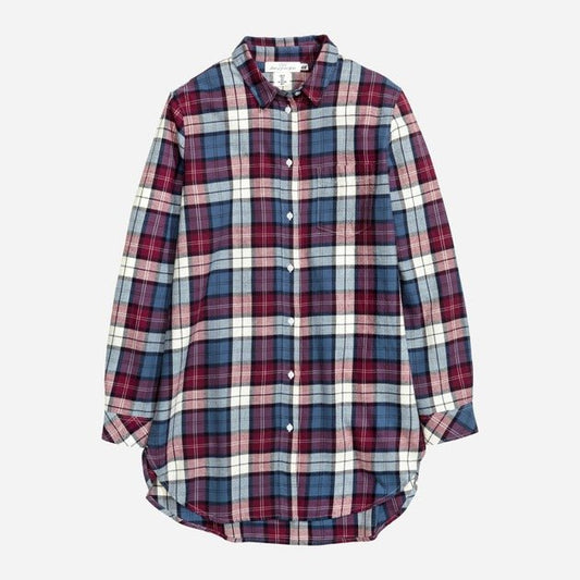 H&M WOMENS CHECK LONG SHIRT - Smgarment's