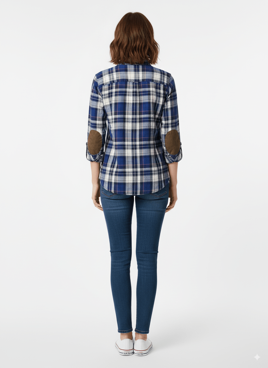 H&M WOMENS CHECK SHIRT - Smgarment's
