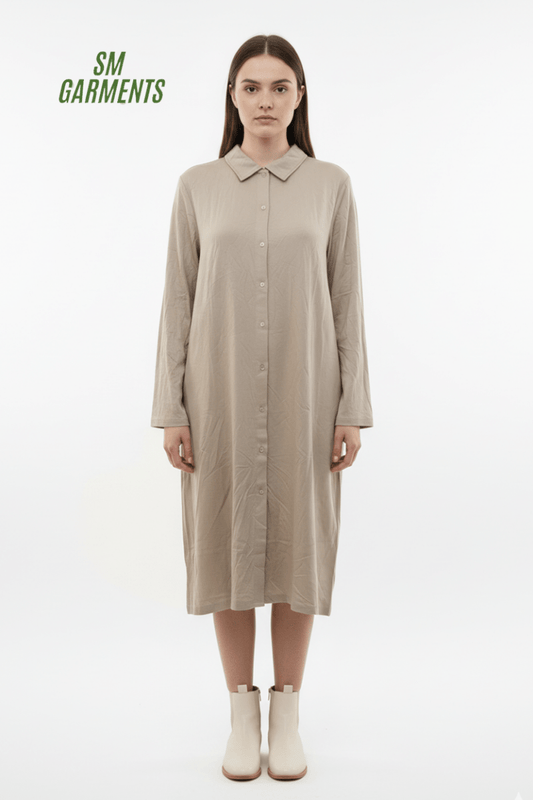 H&M WOMENS Jersey shirt dress - Smgarment's