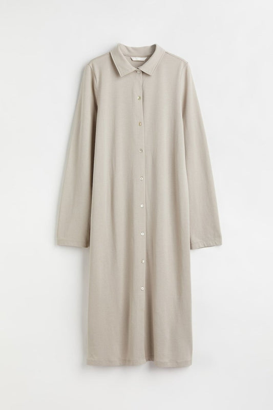 H&M WOMENS Jersey shirt dress - Smgarment's