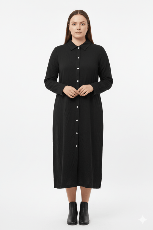 H&M WOMENS Maxi Shirt Dress - Smgarment's