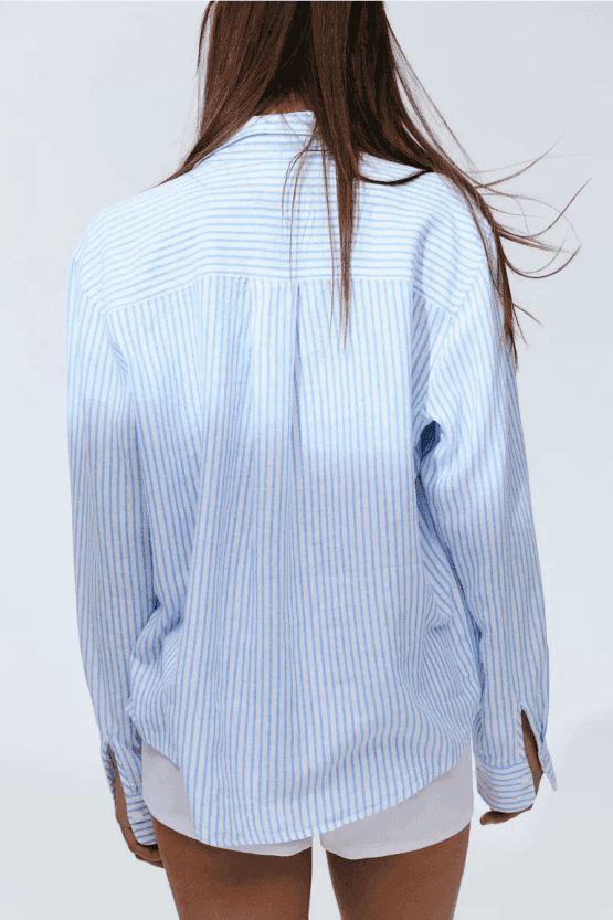 LINEN-BLEND SHIRT