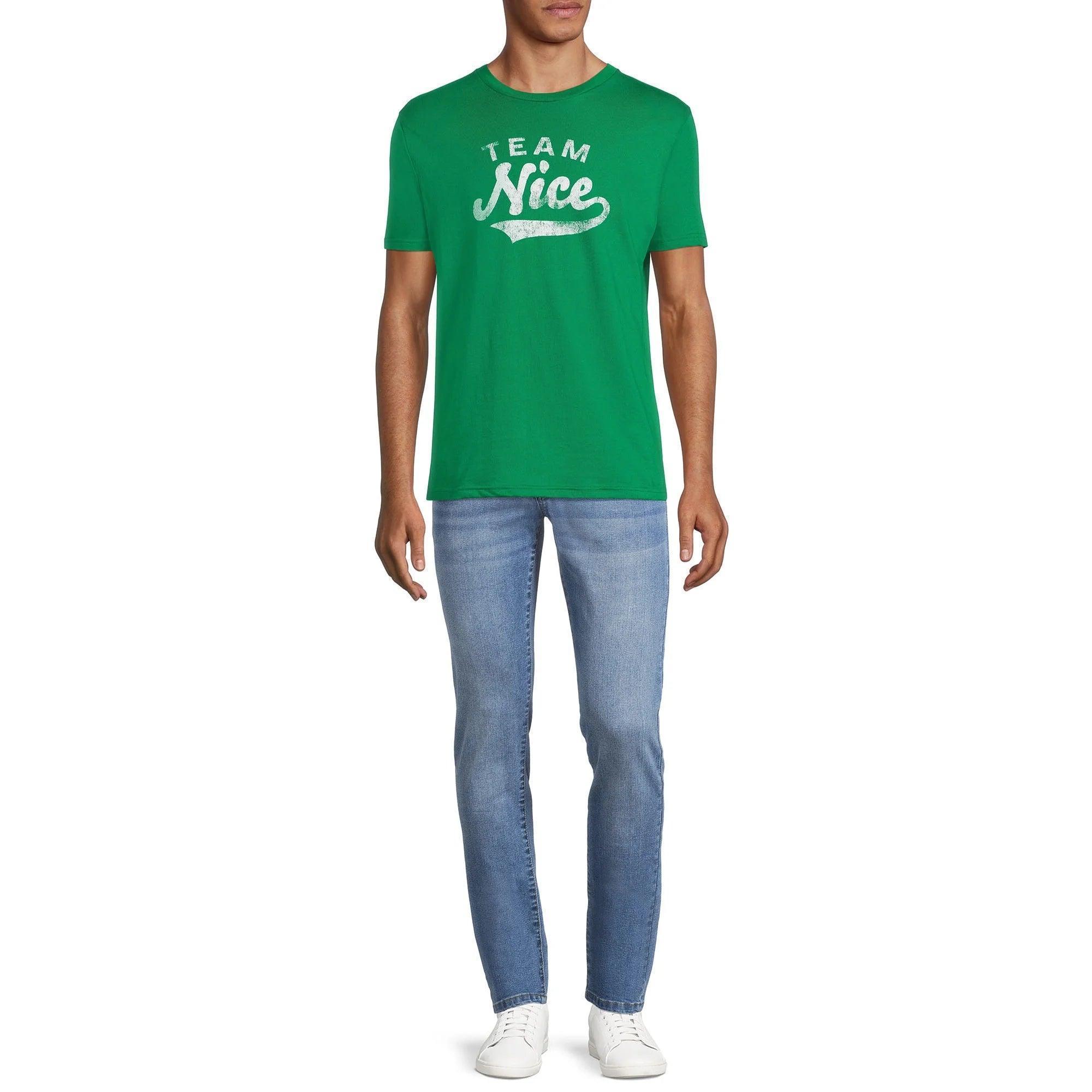 HOLIDAY TIME MEN'S TEAM NICE GRAPHIC TEE - SMgarment's