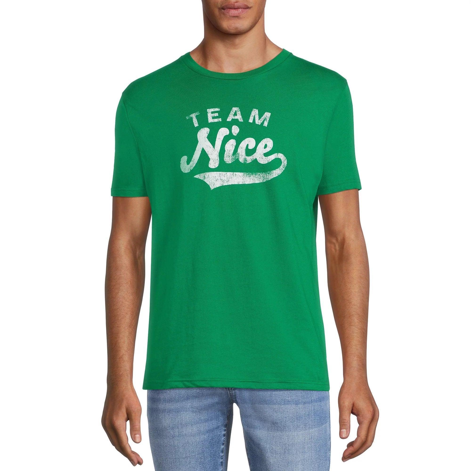 HOLIDAY TIME MEN'S TEAM NICE GRAPHIC TEE - SMgarment's